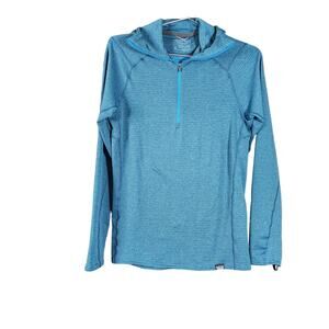 Patagonia Thermal Weight Capilene Zip Neck Hoody Base layer Size XS